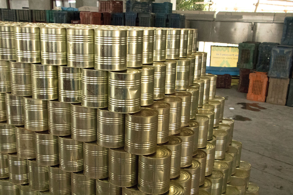 cans of food